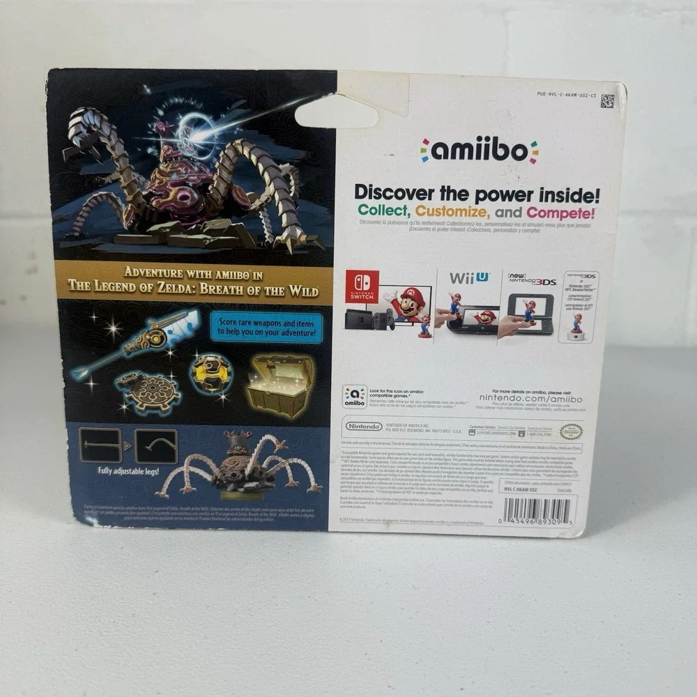 Nintendo Amiibo Zelda Breath of The Wild Guardian Figure Pack